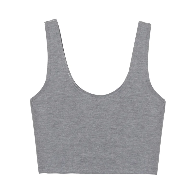 Белый маленький жилет на бретелях Женская Корейская версия лето тонкая и