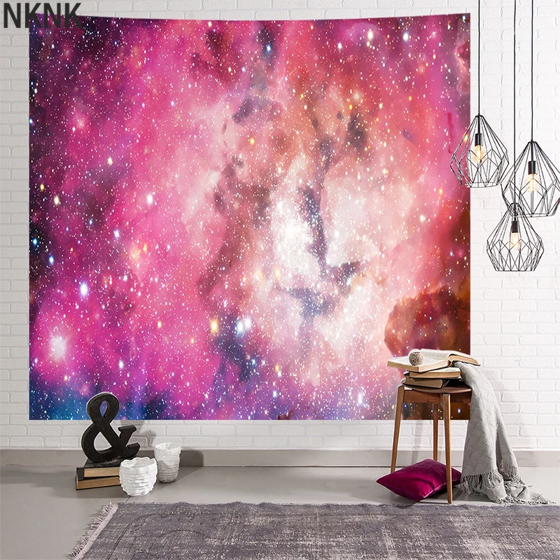 

Galaxy Psychedelic Tapestry Wall Hanging Galaxia Decorative Space Pattern Wall Rug Home Decorative Tapestries