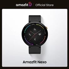 Global Version Amazfit Nexo Smartwatch Ceramics Bezel 10 Sports Modes GPS Glonass 1.39 inch AMOLED Display for Android phone