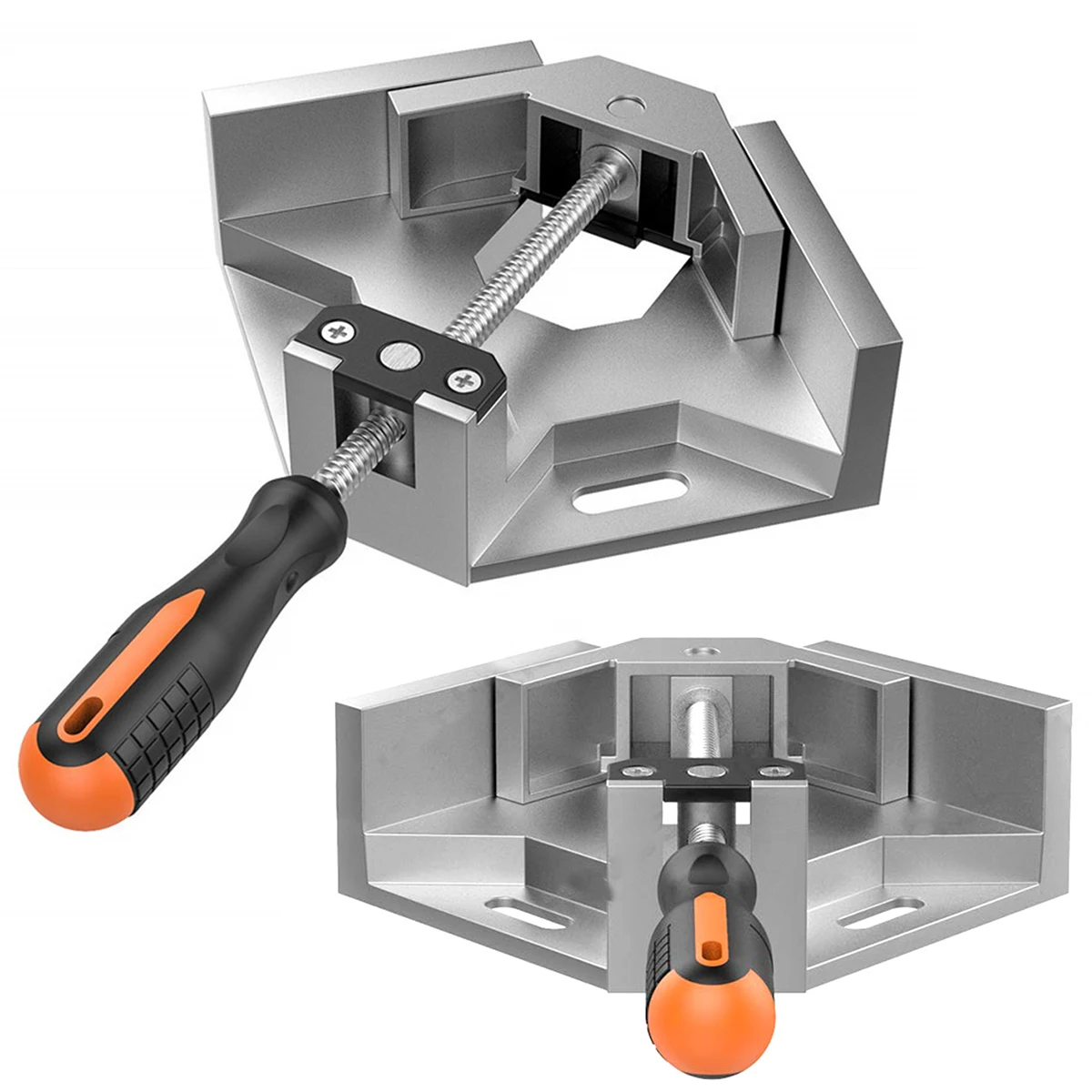 

Right Angle Clamp Single Handle 90 Degree Clamping Tool For Woodworking Photo Frame Making Vise Woodworking Tools