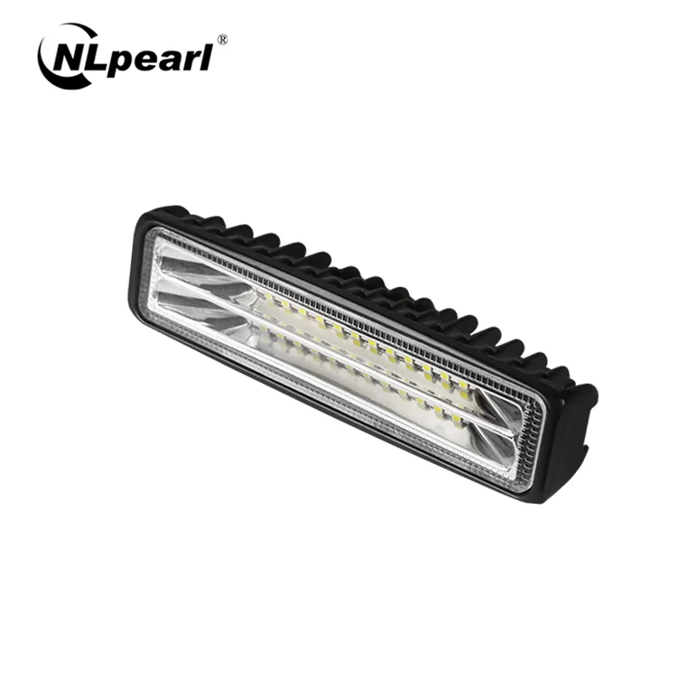 NlpearL 12-24V " светодиодный противотуманные Автомобильные фары красный синий желтый 5 стиль мигающий светодиодный свет для полиции для внедорожника грузовика трактора 4X4 ATV - Цвет: 1 piece-1 modes