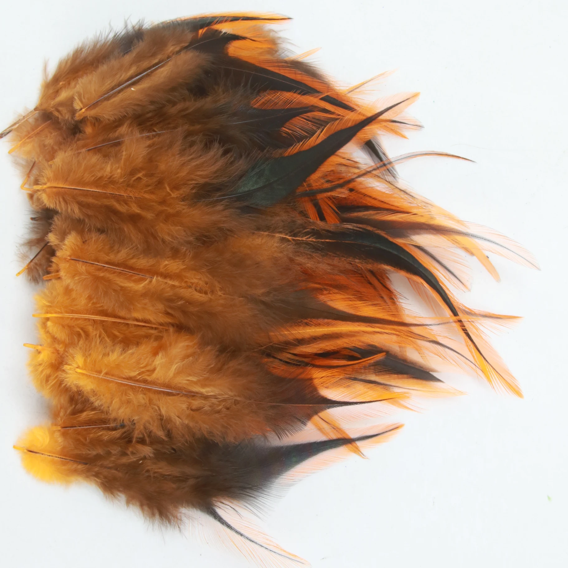 Натуральный 12-15 см (5-6 дюймов) фазан с серебряным краем заостренный окрашенный Оранжевый 100 шт. материал для рукоделия «Ловец снов» перо