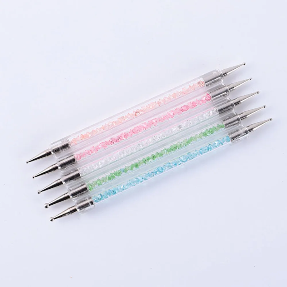 5 шт./компл. двухсторонний инструмент для ногати расставить комплекс ручка с