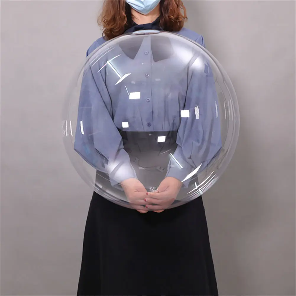 

5pcs 18/20/24inch Luminous Transparent Bobo Bubble Balloons Christmas Wedding Birthday Party Decorations Clear Helium Balloons