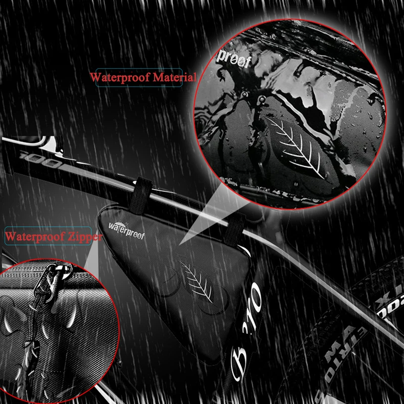 Велосипедная сумка для велоспорта с треугольной рамой передняя седла