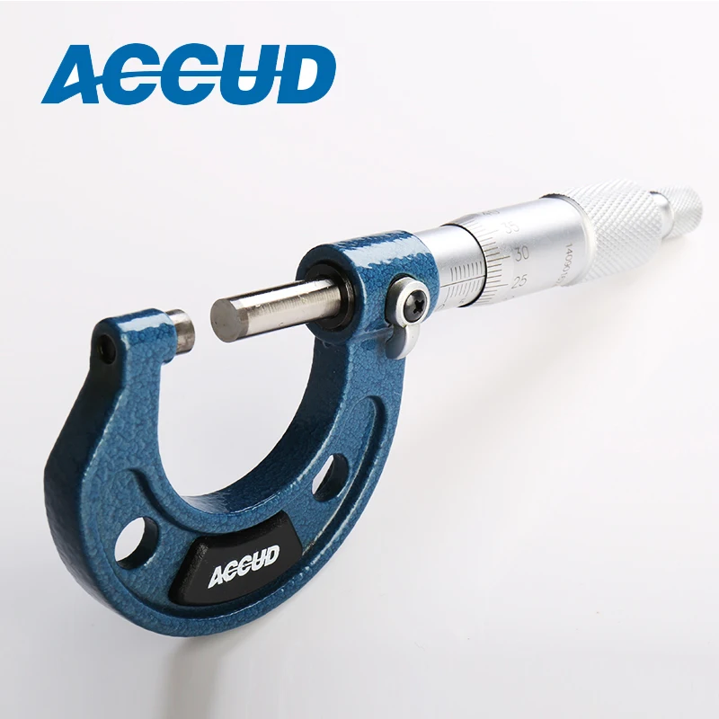 Наружный микрометр ACCUD 0 25/25 50/50 75/75 100/100 125/125 мм|Микрометры| |