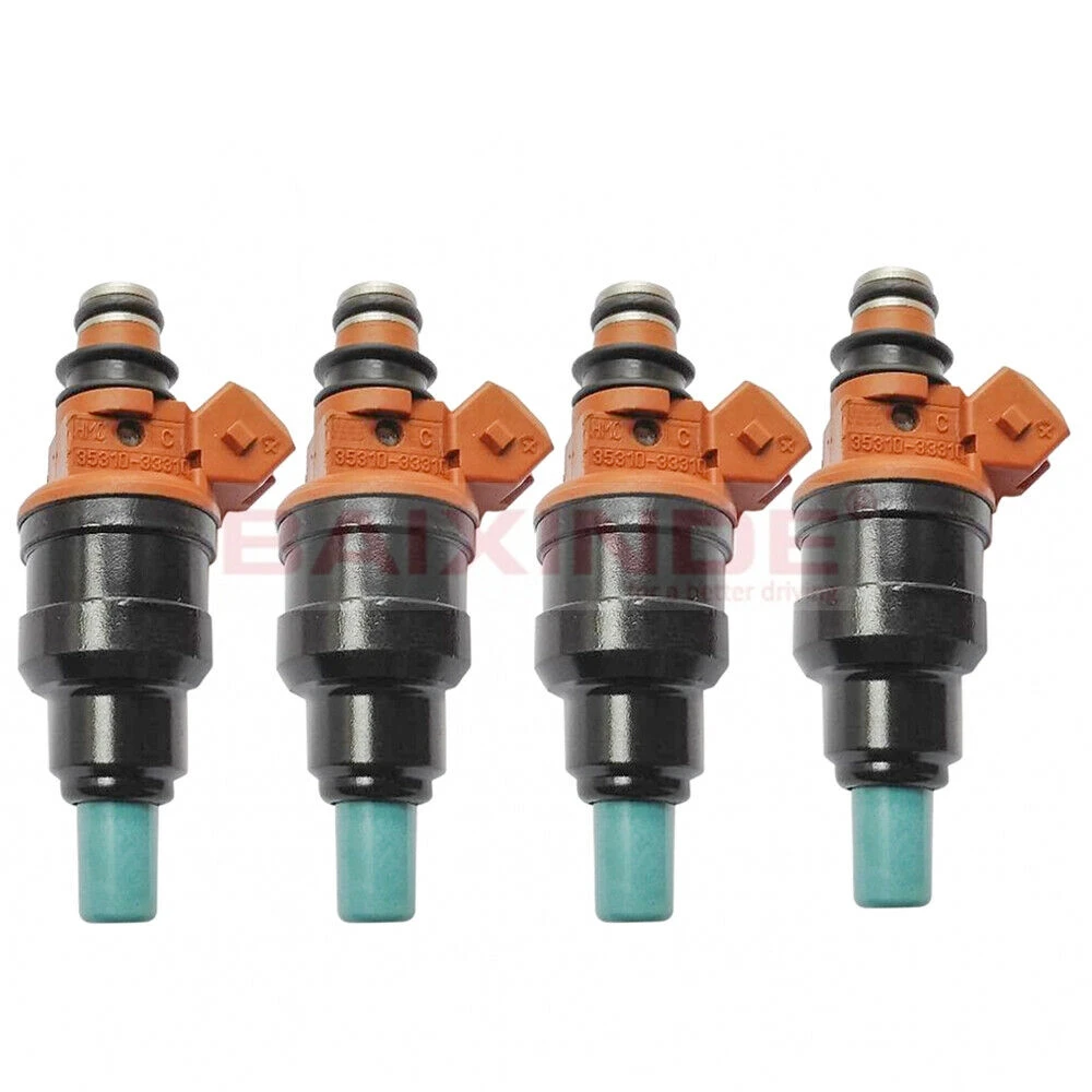 

Высококачественный набор из 4 топливных форсунок 35310-33310 для 1995-1998 HYUNDAI SONATA л I4 FJ404