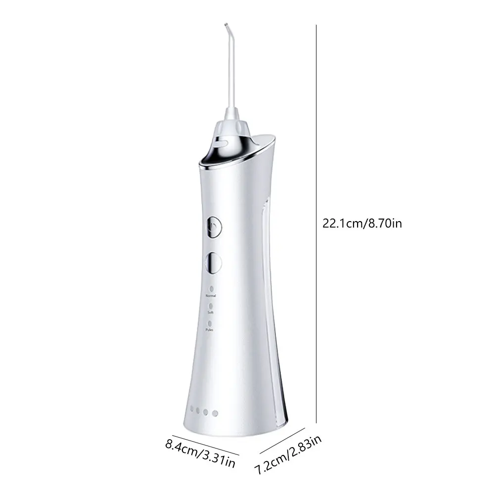 

Electric Water Flosser Teeth Cleaner Waterproof Portable Dental Oral Irrigator Machine USB Rechargeable Portable Oral Irrigator