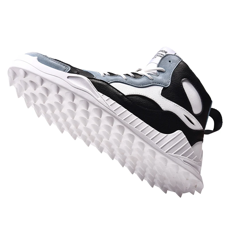 Высокие кроссовки для гольфа мужчин водонепроницаемая обувь спортивные мужские