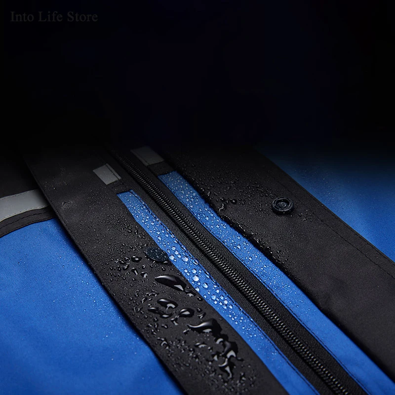 

Adult Women's Raincoat Men Face Motorcycle Rain Coat Jacket Rain Pants Suit for Fishing Waterproof Ponchos Camping Gift Ideas