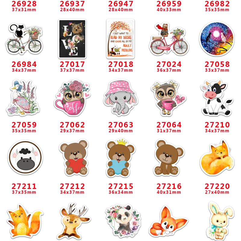 Товары для рукоделия сделай сам плоская задняя поверхность с мультипликационным