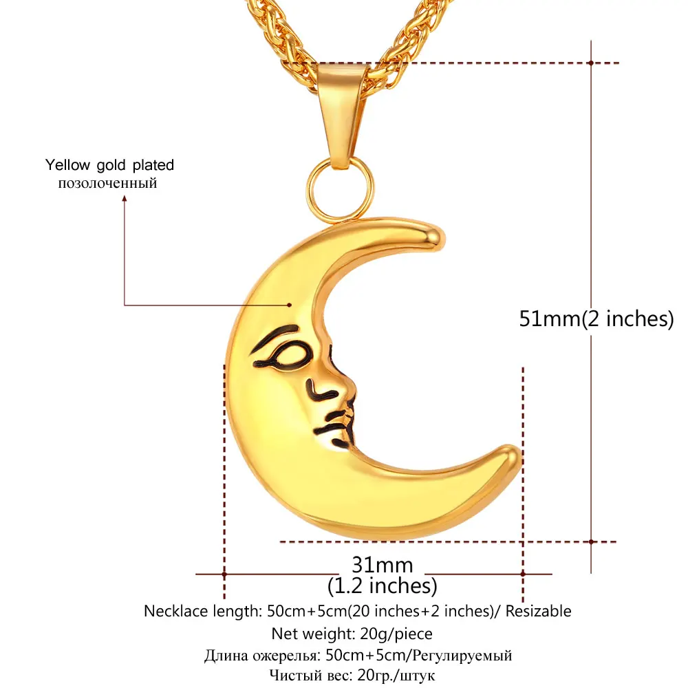 Подвеска из нержавеющей стали для мужчин и женщин с мультяшным принтом |