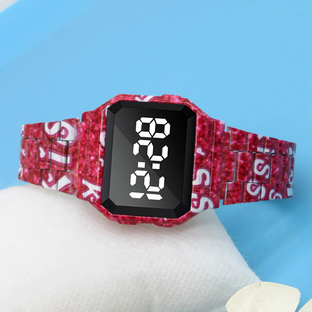 Часы мужские женские унисекс золотые серебряные черные винтажные светодиодные