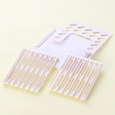 

Bread Slicer Cutter Bread Sandwich Plastic Slicing Cutter Mold Maker Toast Slicer Kitchen Guide Kitchen Accessories Tool