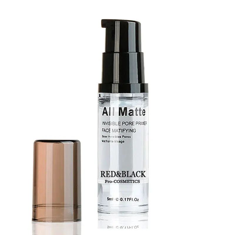 Красный и черный 2 шт. 5 мл пористая невидимая основа грунтовка HD Eye темное