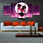 Настенные художественные принты, рассекающий демонов, модульный постер Kochou Shinobu, киметасу, нет яиба, Картина на холсте, аниме, картины персонажей, домашний декор