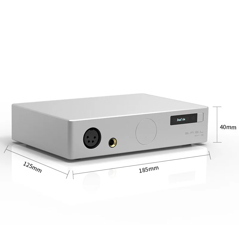 SMSL SH-8 Hi-Fi наушники-Плеер Усилитель 6 35 мм/сбалансированный высокая