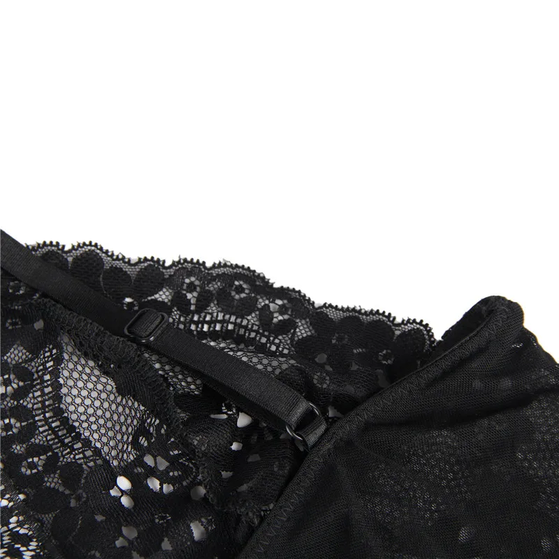 Комбинезон Comeonlover женский кружевной Элегантный Прозрачный пикантный боди с