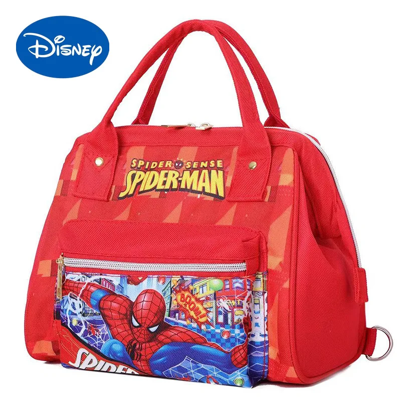 Милый мультяшный портативный детский школьный рюкзак Disney для мальчиков и девочек, портативный рюкзак двойного назначения для детского сад...
