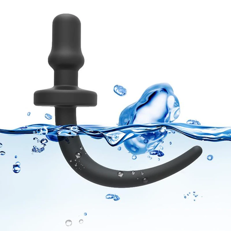 Silicone Dog Tails Butt Plug Slave Sex Toys for Woman Cosplay Anus Tail Anal Plugs Adult Games BDSM SM Prostate Massager Men | Красота и