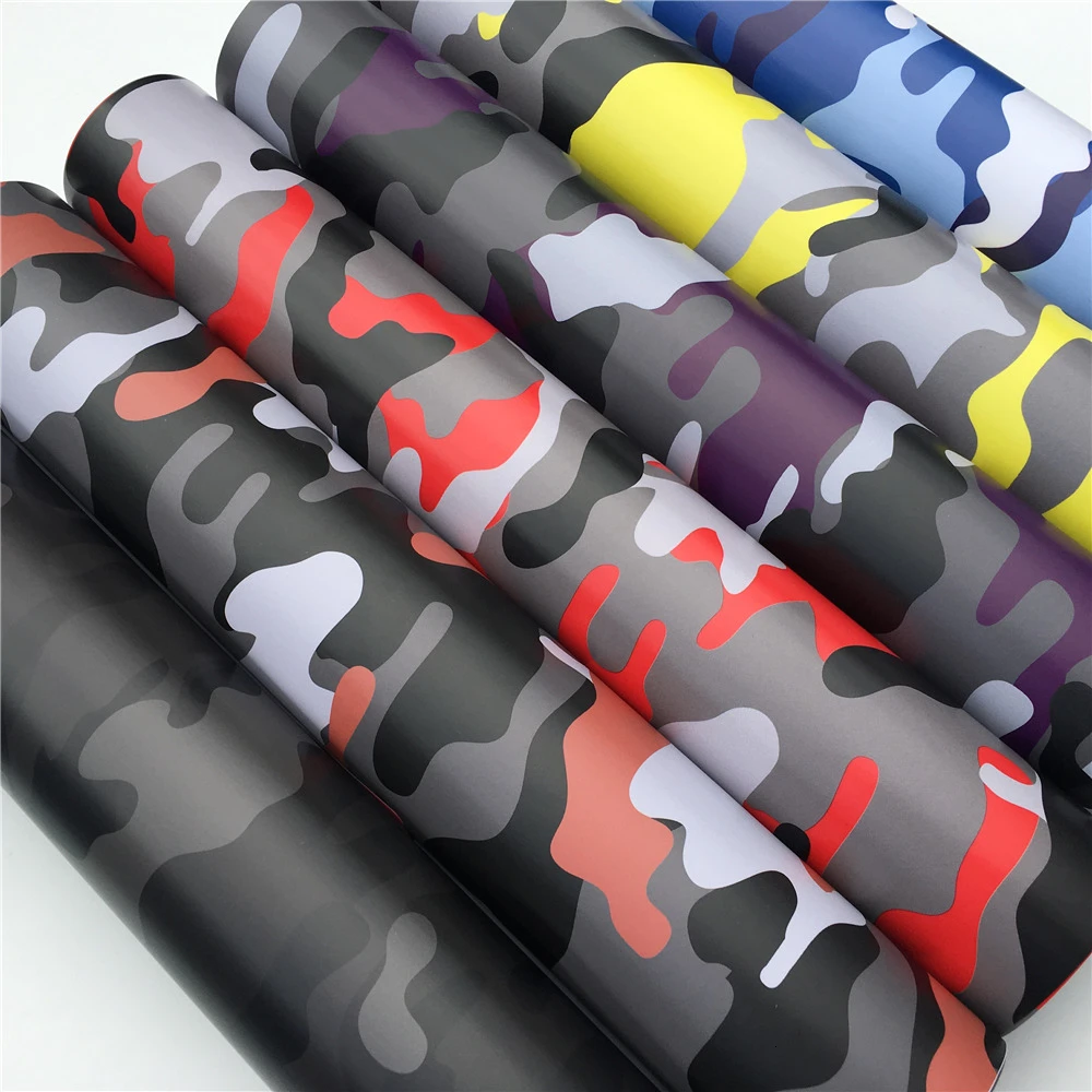 Камуфляжная виниловая пленка для автомобиля наклейка на мотоцикл элементы