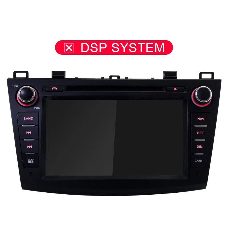 NO DSP JDASTON Android 9,0 автомобильный dvd-плеер для Mazda 3 2009-2012 wifi Мультимедиа gps Навигация стерео 2 Din автомагнитола аудио авто видео - Цвет: NO DSP