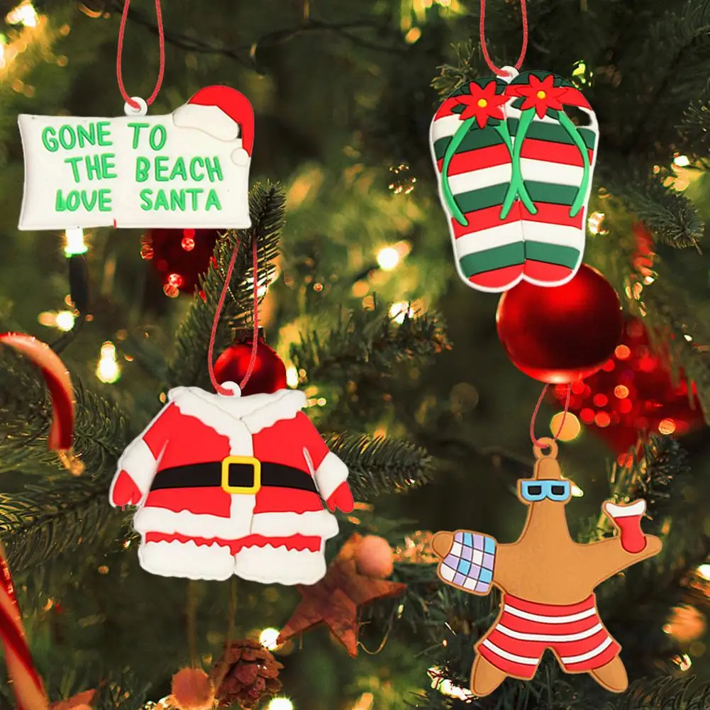 

6 шт., набор украшений для новогодней ёлки