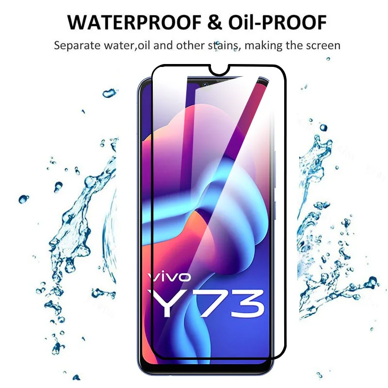 Стекло для ViVo Y21 Y33S Y21S T1 T1X Y53S Y73 Y72 Y71T Y20T защита экрана закаленное стекло Защитная