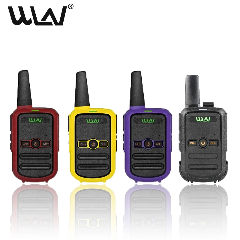 2021 NEW 2pcs WLN KD-C51 MINI handheld fm transceiver portable two way Radio Ham HF cb radio Walkie Talkie