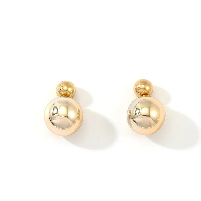 Новые модные серьги для женщин индивидуальные креативные золотые и из сплава