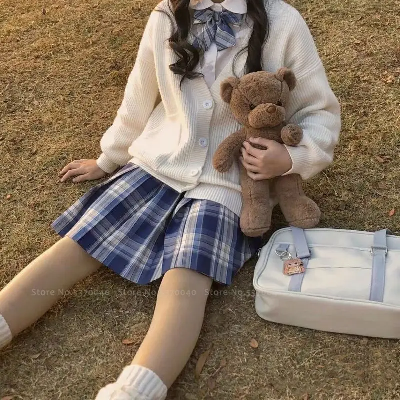 Женская кожаная сумка Kawaii в стиле японского аниме рюкзак JK британском колледжа