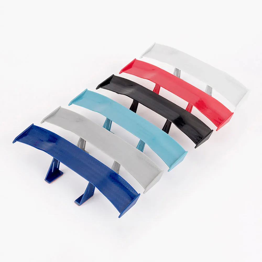 

GT Style Carbon Look Car Rear Spoiler Mini Wing Small Model Decoration Auto Accessories Car styling Black Blue Red White Grey