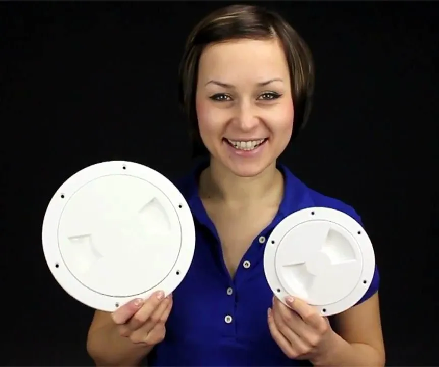 Скорость яхта инспекции круглое отверстие палубная крышка Non slip ручная отверстия