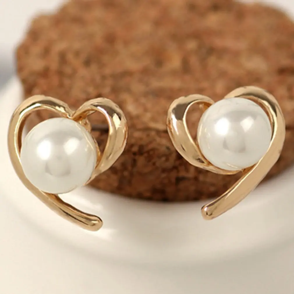 

Trendy Fashion Elegant Cute Pearl Women Earrings Hot Selling New Drop Earring For Girl Famile Gift For Girlfriend Stone Jewelry