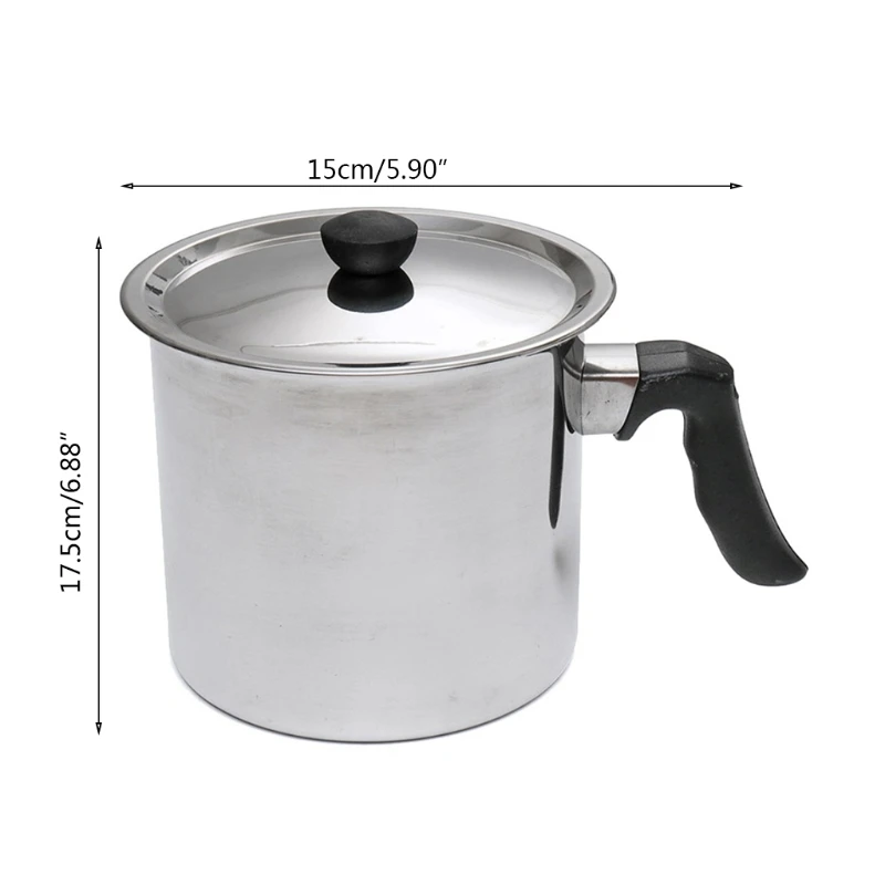 

Bee Wax Melting Pot Stainless Steel Beeswax Pouring Pots with Handle Large Capacity Candle Making Melt Tool