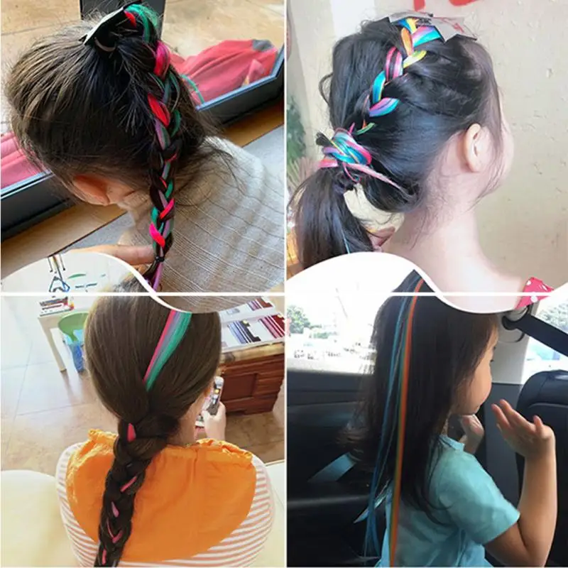 Детские подарки головной убор с бантом ярких цветов Детская эластичная повязка