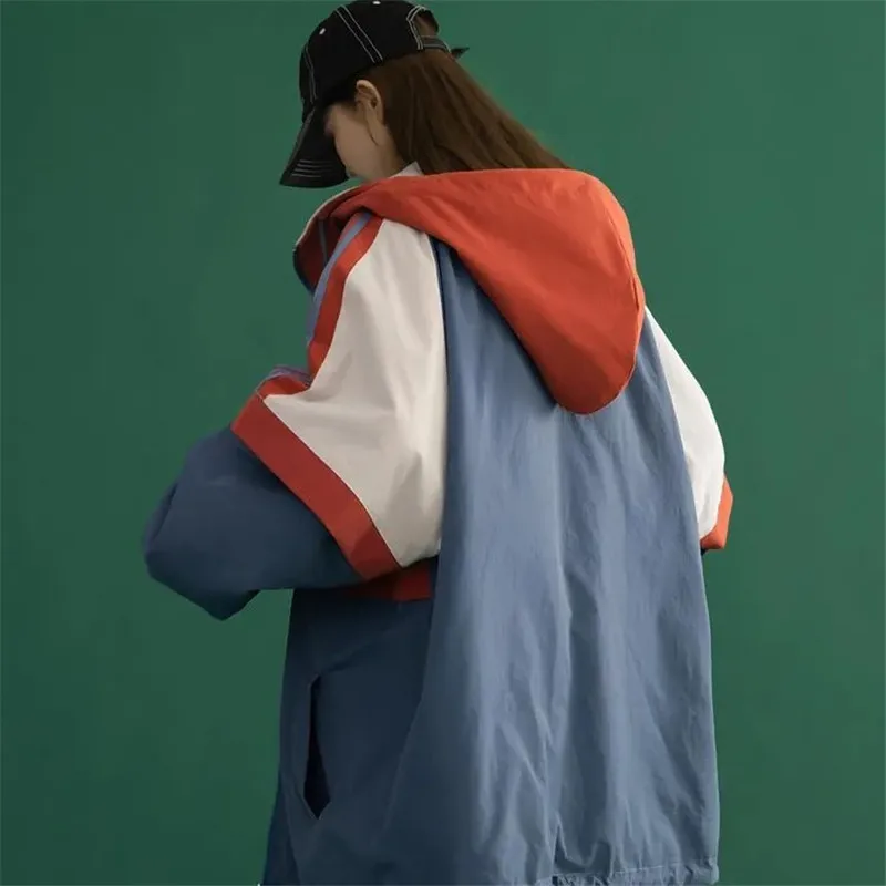 Женская свободная тонкая куртка Y2k в корейском стиле |