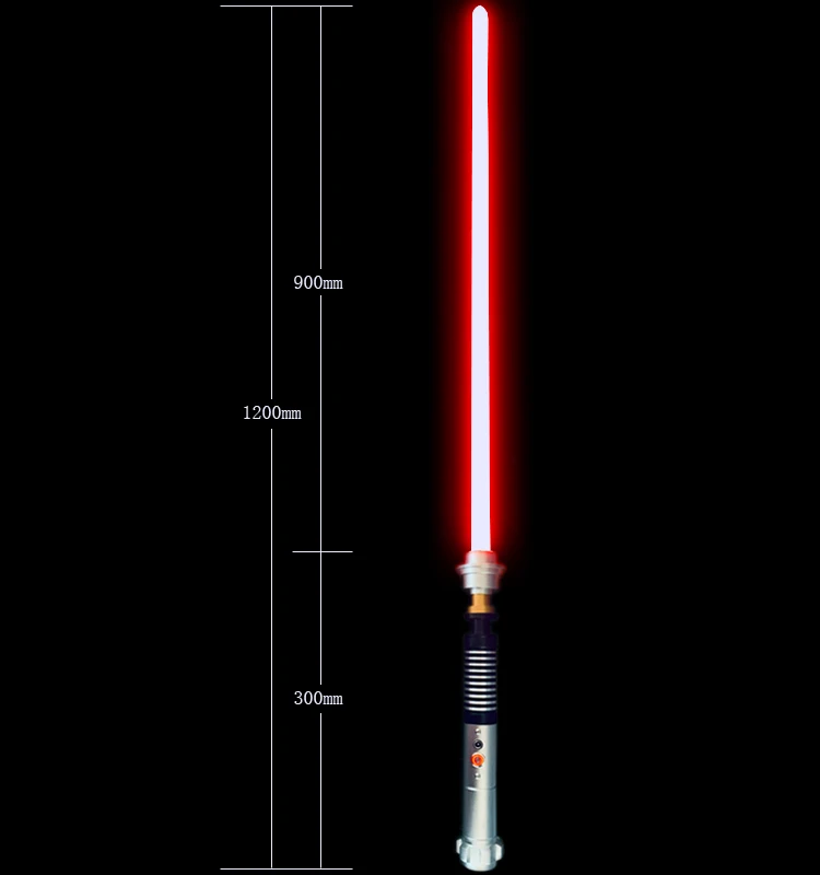 Световой меч Anakin Люк тяжелый дуэль лазер Skywalk джедая Sith 3 набора звуковые шрифты