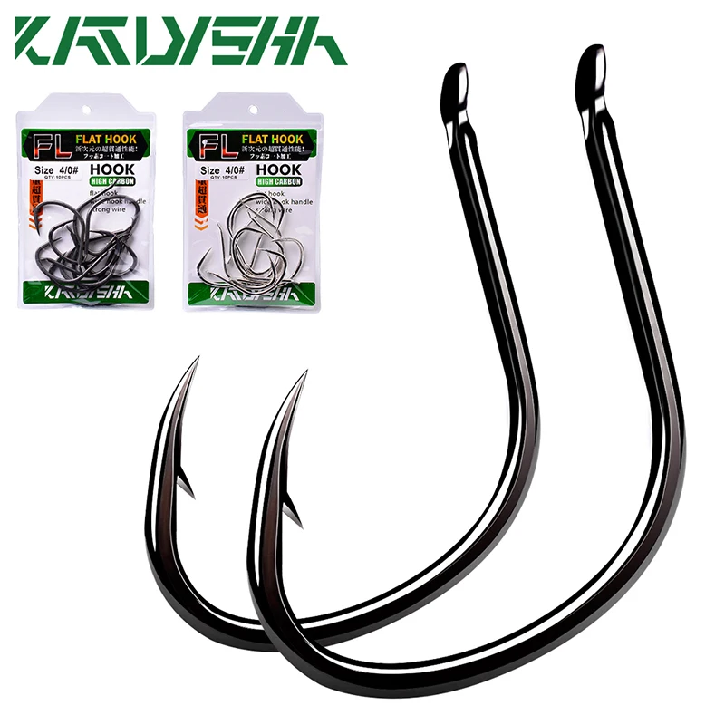 Катюша 10 шт. Щука крючковый лов одинарные крючки 1/0-2/0-3/0-4/0 # литье джиг бронзовых