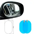 Непромокаемая защитная пленка VODOOL, 2 шт., для боковых зеркал заднего вида, прозрачная, противоослепляющая, водонепроницаемая, наклейка на автомобиль со скребком