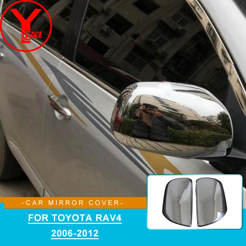 

YCSUNZ ABS Chrome Side Mirror Cover Stickers Review Mirror Accessories For Toyota Rav4 Rav 4 2006 2007 2008 2009 2010 2011 2012