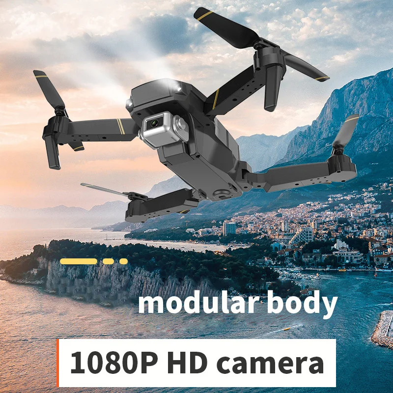 Радиоуправляемый Дрон с камерой HD 1080P FPV wifi высотный беспилотник selife вертолет складной Квадрокоптер оптический поток позиционирования Дрон