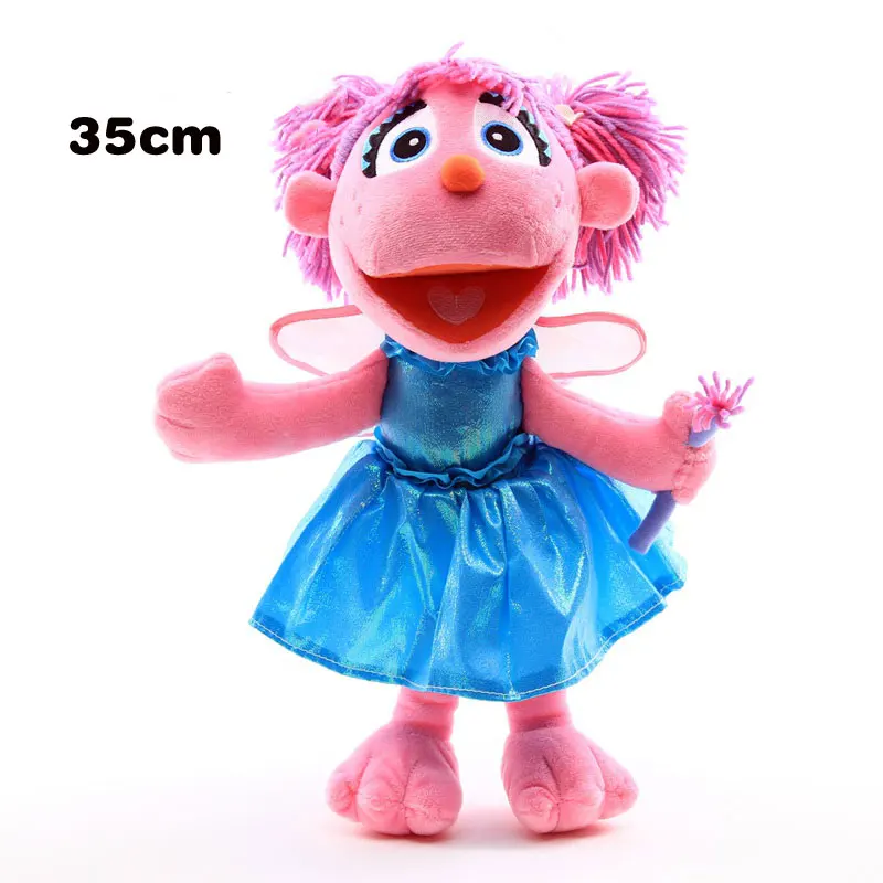 35cm 24-48 см мультфильм Улица Сезам плюшевая игрушка кукла эльмо Монстры большая птица Зои Берт фигурка плюшевые мягкие игрушки Детский подарок на день рождения - Color: 35cm
