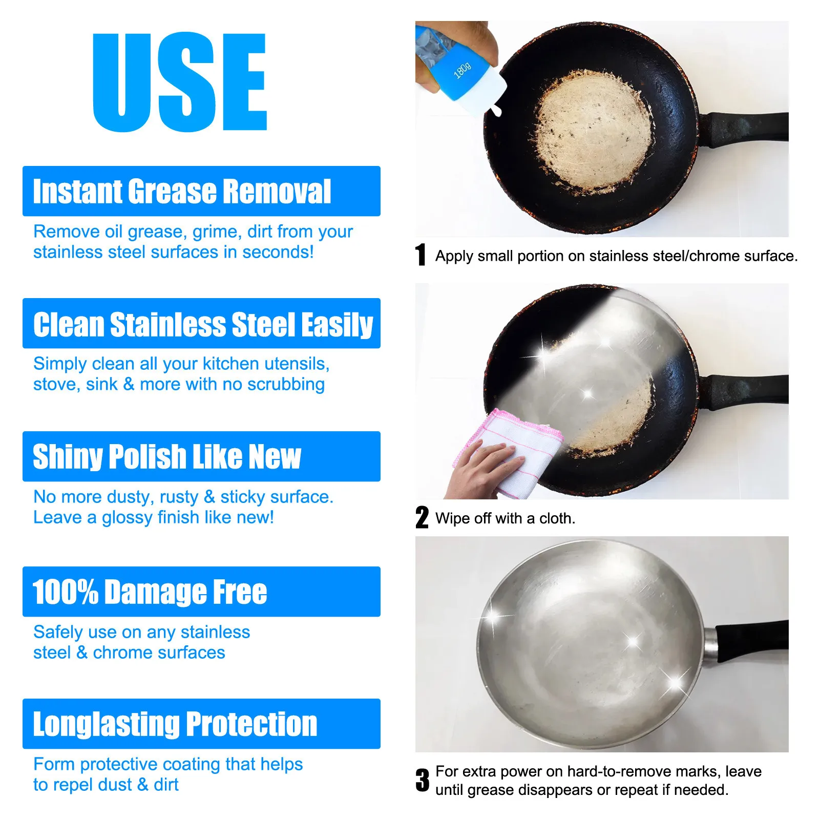 Приспособление для чистки духовки кухонная посуда из нержавеющей стали паста