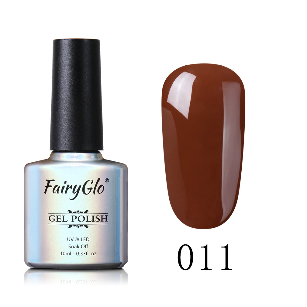 011 FairyGlo 10 мл Платиновый Гель-лак для ногтей впитывающий блеск Гибридный лак Полупостоянный эмалированный лак для нейл-арта Маникюр для гелей - Цвет: 011