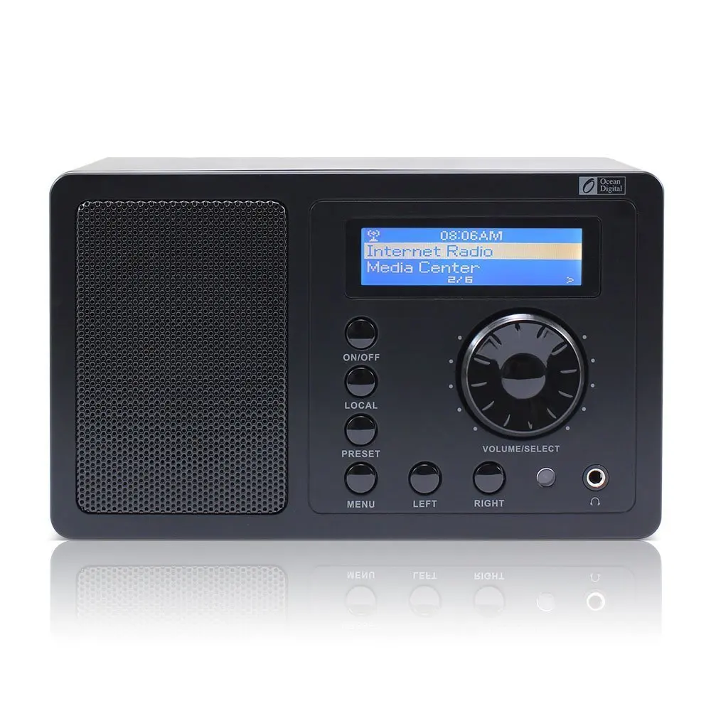 WiFi + UPnP радио океан цифровой WR 220 интернет Wi Fi плеер 14000 радиостанция сигнализация