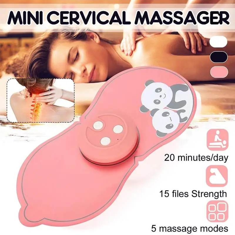 Электрический мини USB низкочастотный половый массажер для шеи массаж мышц