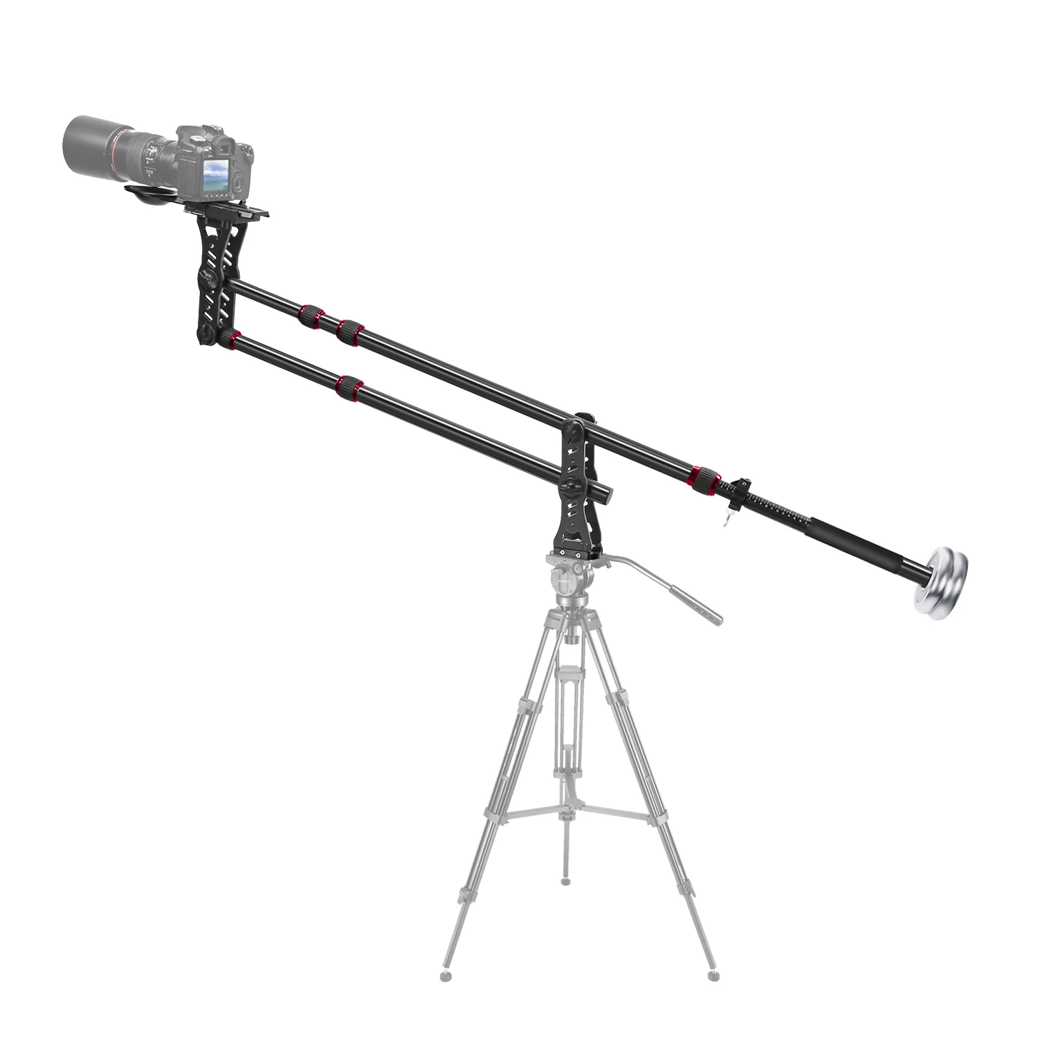Подъемный кран для камеры Neewer 70 дюймов из алюминиевого сплава 1/4 и 3/8 дюйма |