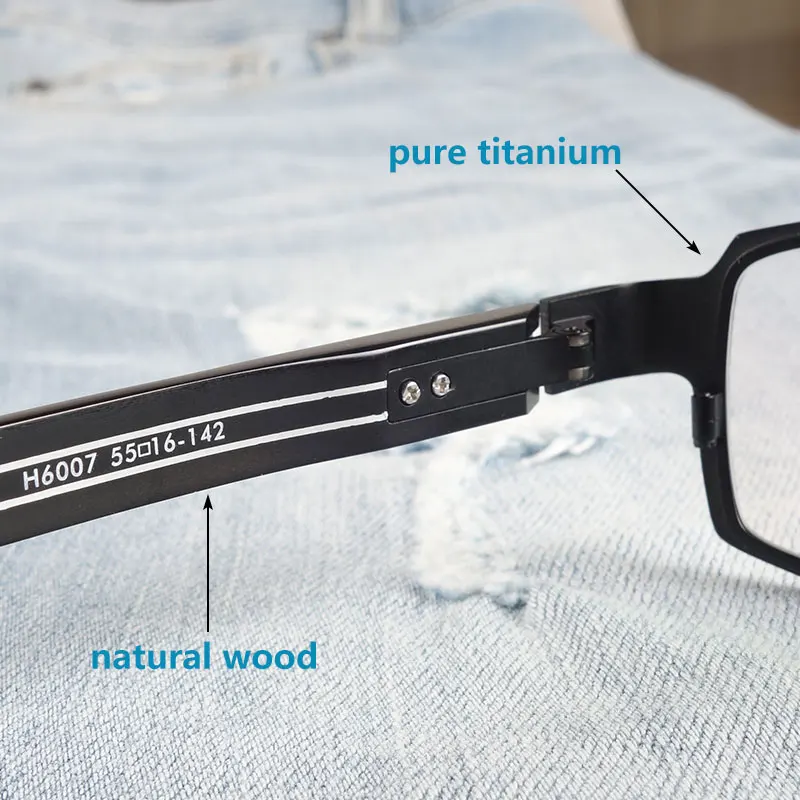 Титановые очки по рецепту для мужчин близорукость/дальнозоркость/астигматизм |