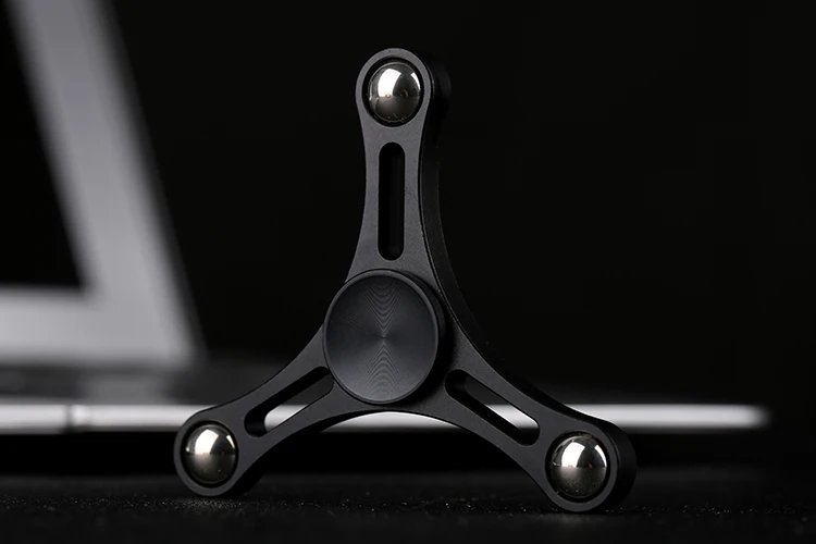 Забавная игрушка для детей и взрослых, Спиннер Tri-Spinner, металлический Спиннер EDC, Спиннер для детей, антистрессовая игрушка-головоломка J0150